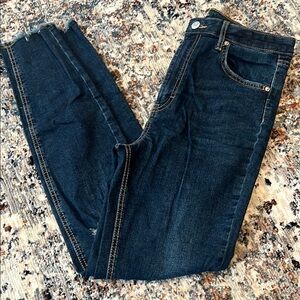 Dark Blue Denim Jeans